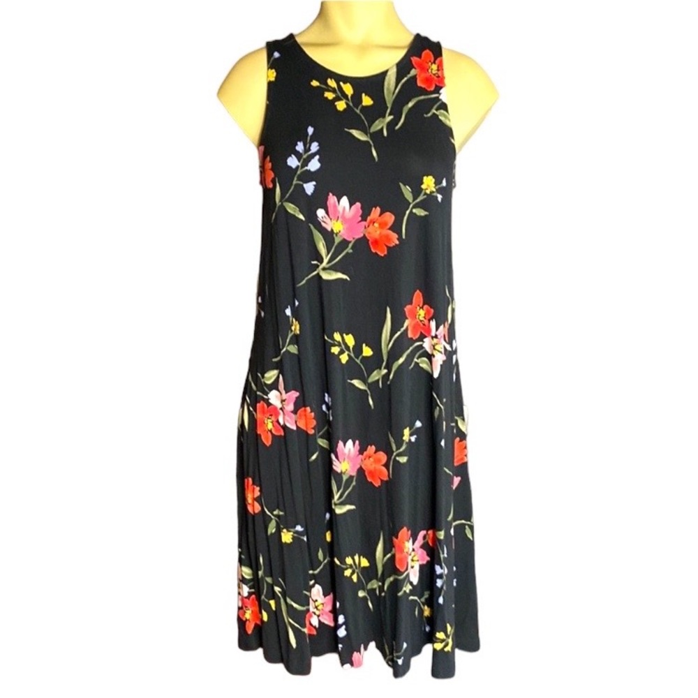 Sleeveless dress floral